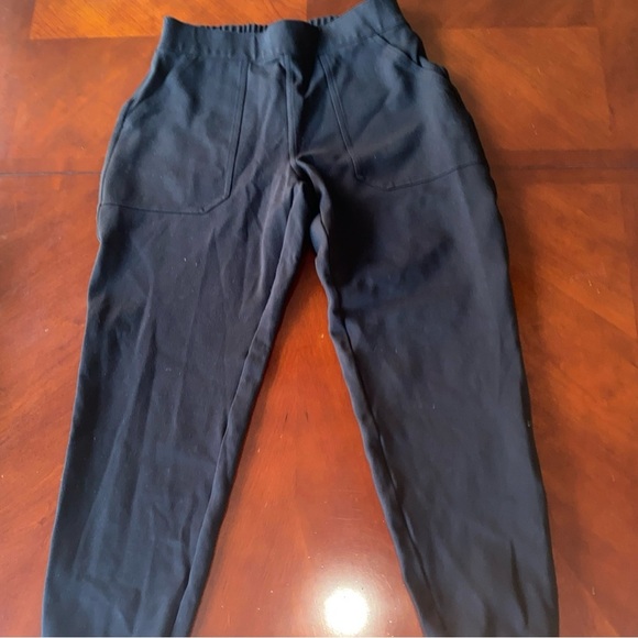 Spanx | Women’s SZ Large | Black Pull On The Perfect Pant Ankle Joggers | Cozy - Picture 2 of 8